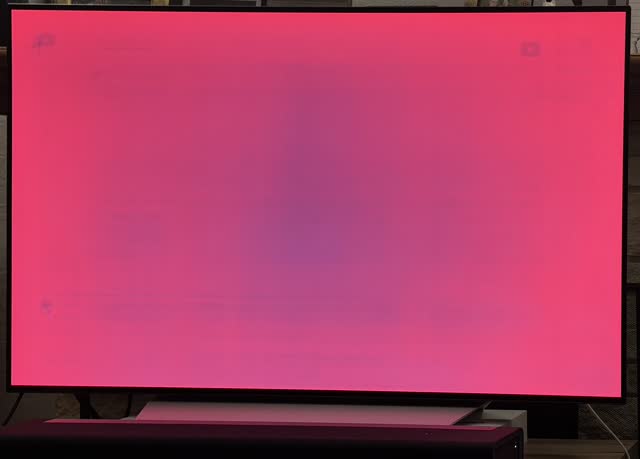 a photo of my badly-burned-in LG OLED tv